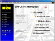 Screenshot BiM-Online (Baustoffkreislauf im Massivbau)