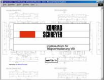 Screenshot Ingenieurbüro Konrad Schreyer